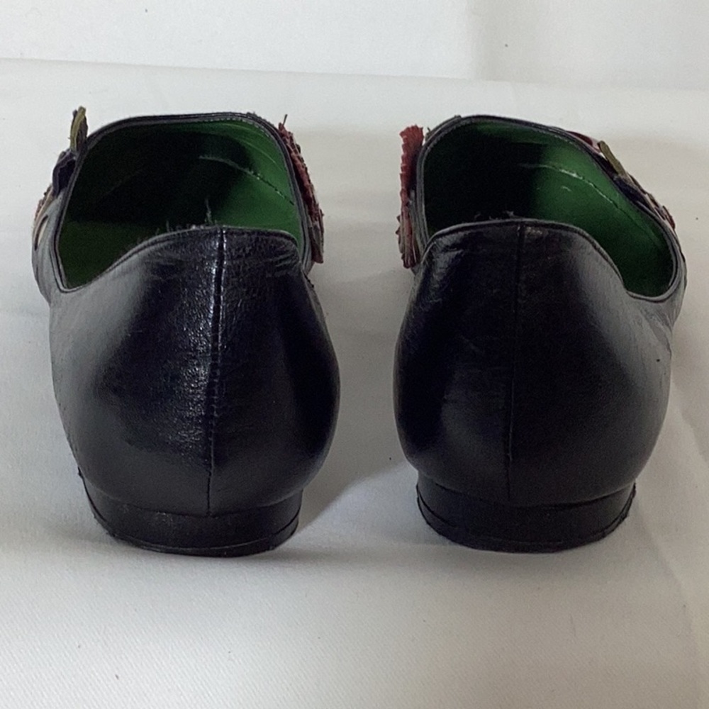 MICHAEL SIMON Dog Themed Loafer Black Size 7 1/2 - Picture 5 of 9